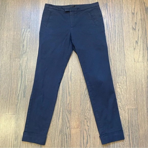 ATM ANTHONY THOMAS MELILLO Navy Blue Skinny Pants size 4 - Picture 1 of 10